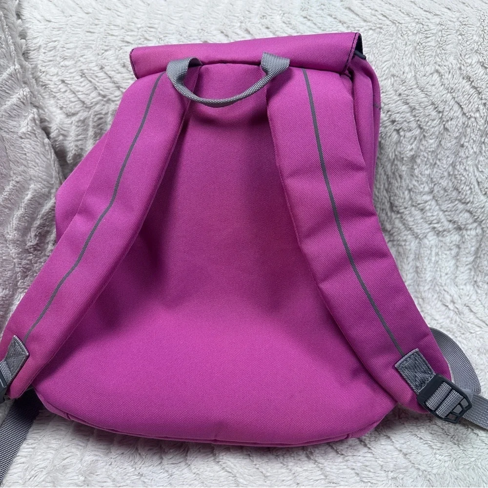 LL Bean Teddy Bear Backpack pink & blue, super cute!  kids, zipper pockets
